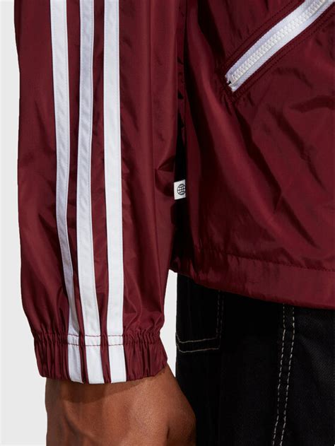 adidas windbreaker schwarz rot|windjacke adidas herren.